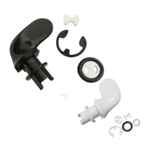 Conjunto de Reparo Manípulo para Torneira Zagonel Luna – Branca e Preta
